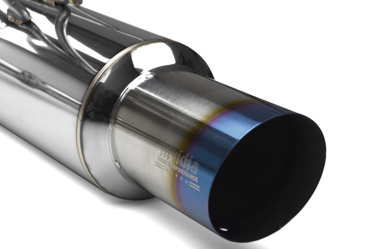 INVHS15STIGTT Invidia N1 Dual Exhaust (Stainless or Titanium Tips) - 2015+ WRX / 2015+ STI-Titanium Tips,