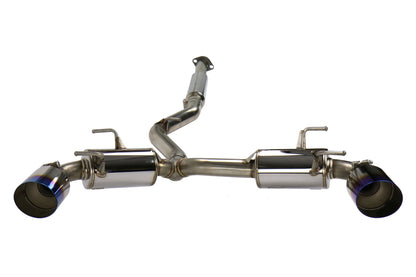MXPMXCRFT86B MXP Comp RS TI Tips Catback Exhaust System Blue Tips - 2013+ FT86,