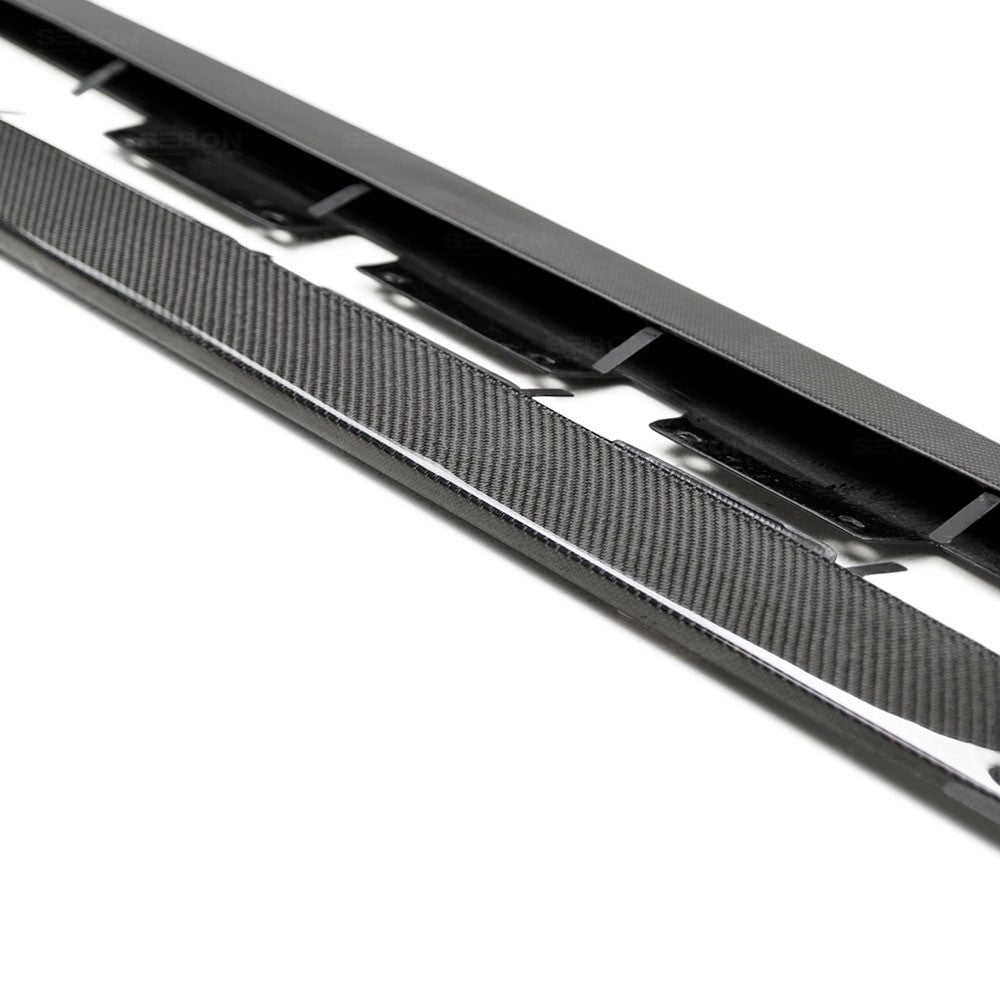SEISS20TYSUP-OE Seibon OEM-Style Carbon Fiber Side Skirts - 2020 Supra,
