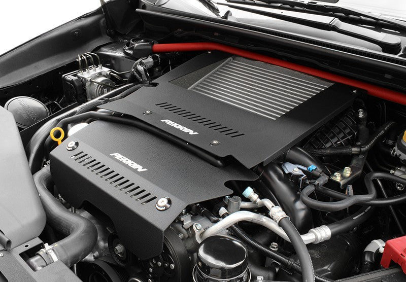 PERPSP-ENG-165BK Perrin Engine Cover Kit - 2015+ WRX-Black,