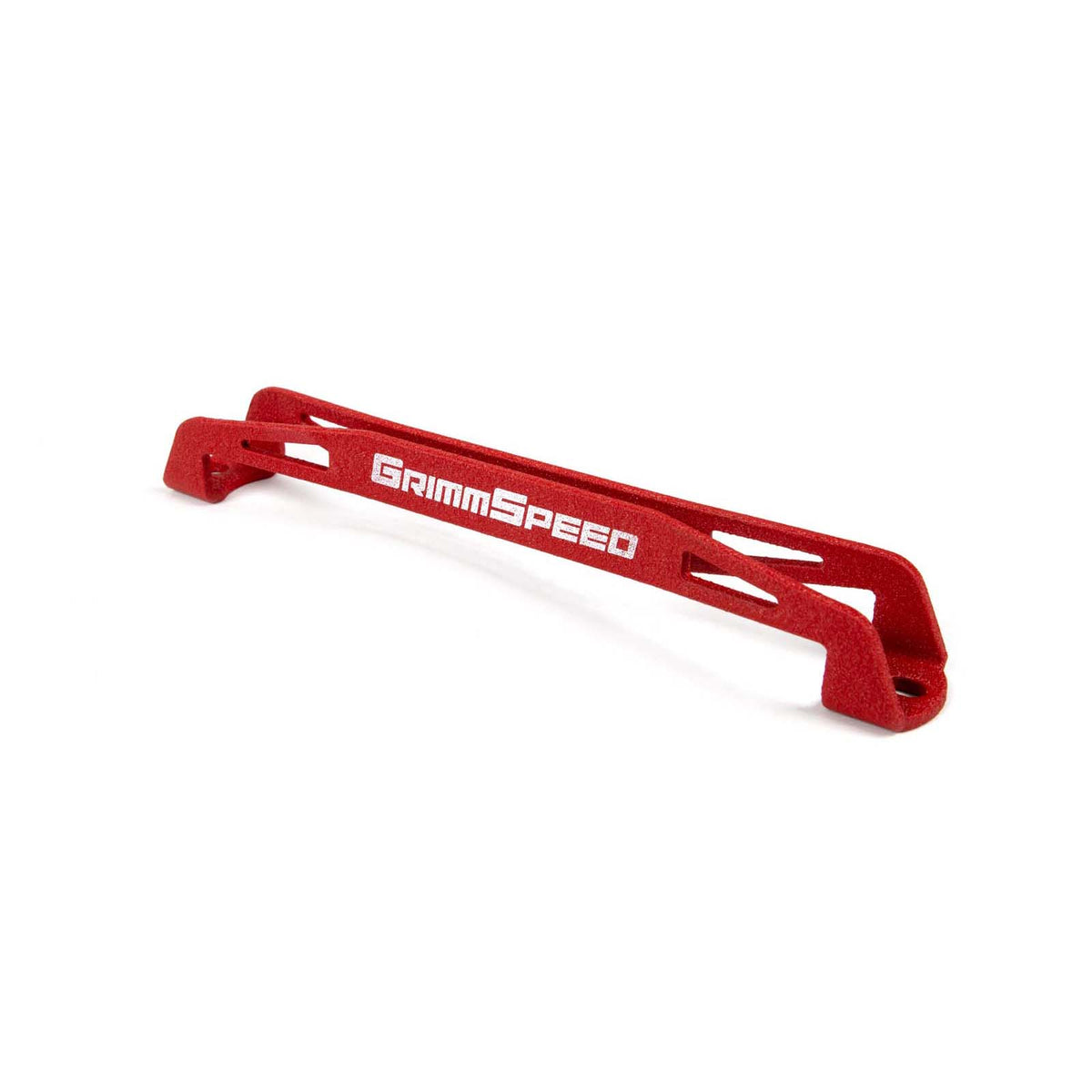 GRM121033 GrimmSpeed Lightweight Battery Tie Down - 2015+ WRX / STI-Red,