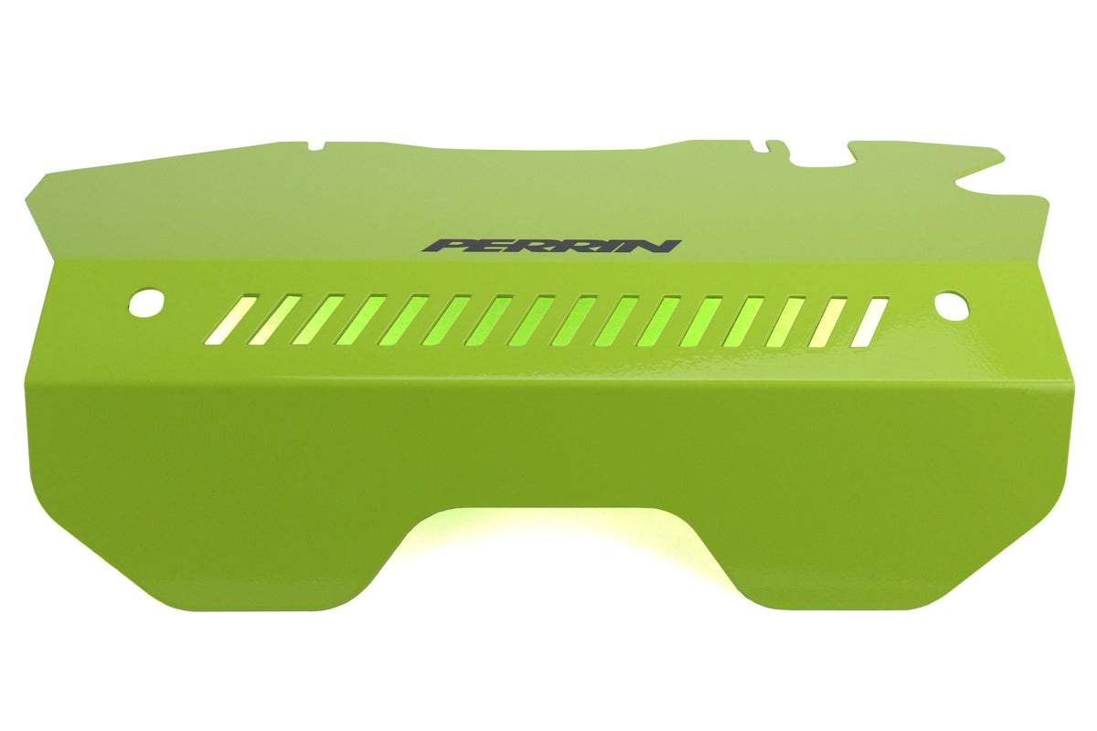 PERPSP-ENG-152NY Perrin Pulley Cover - 2015+ WRX-Neon Yellow,