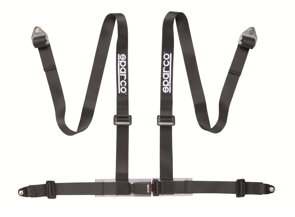 SPR04604BV1NR Sparco Belt 2 Inch 4-Point Bolt-In Harness - Universal-Black,