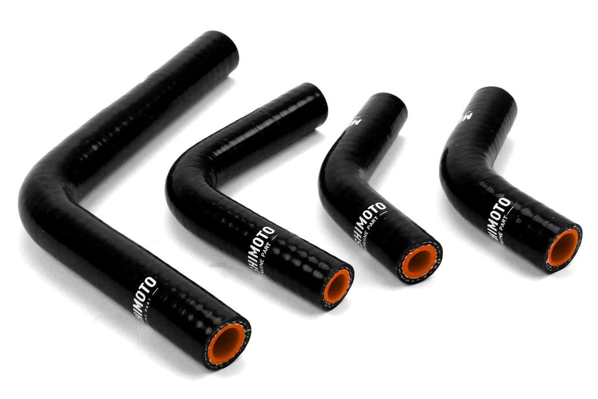 MIMMMHOSE-WRX-15ANCBK Mishimoto Silicone Ancillary Hose Kit (red, black, or blue) - 2015+ WRX-Black,