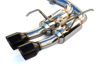 INVHS15STIGM4SB Invidia Gemini (R400) Quad Tip Exhaust - 2015+ WRX / 2015+ STI-Black,