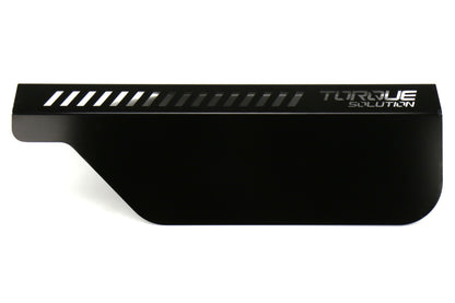 TQSTS-SU-289BK Torque Solution Engine Pulley Cover - 2015+ WRX / 2014+ Forester XT-Black,