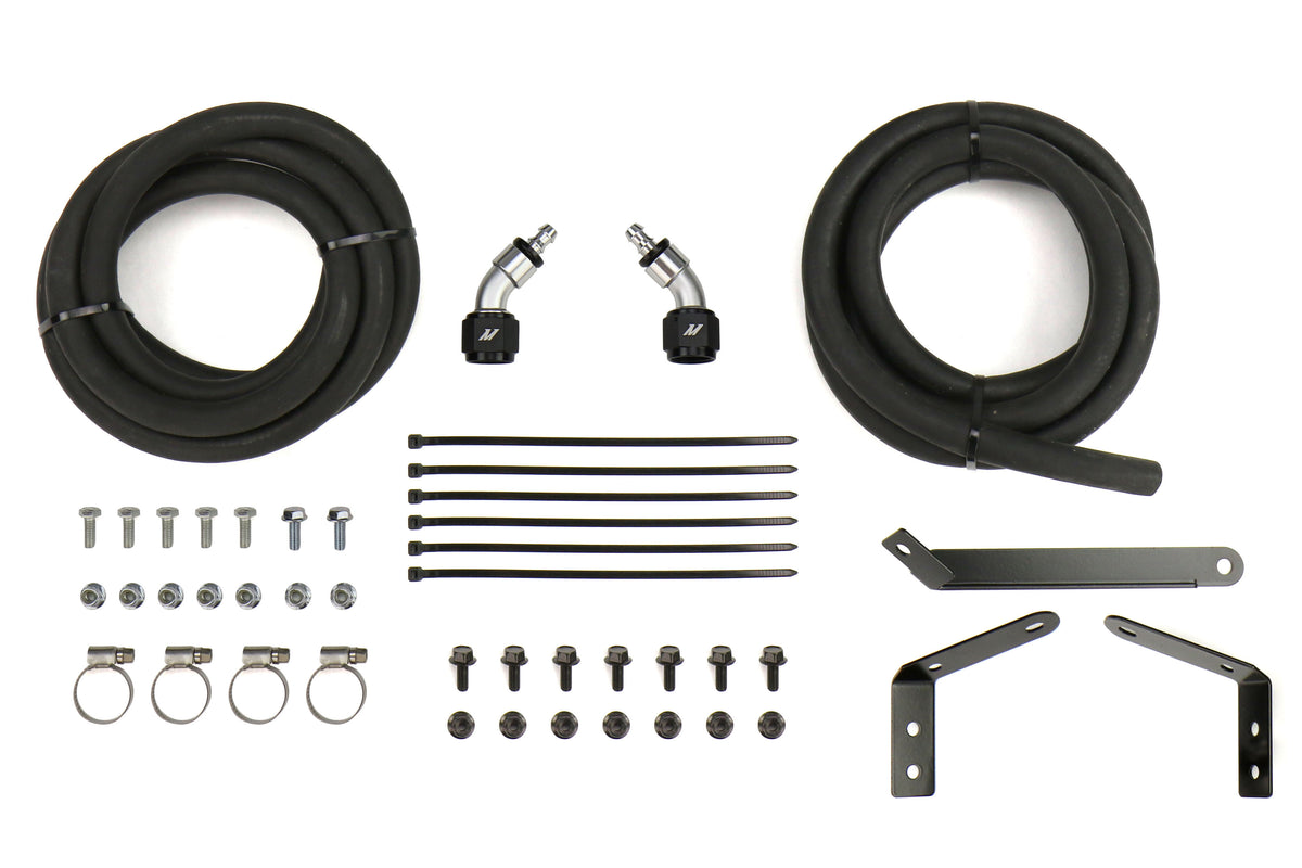 MIMMMTC-WRX-15 Mishimoto WRX CVT Transmission Cooler - 2015+ WRX CVT-Silver,
