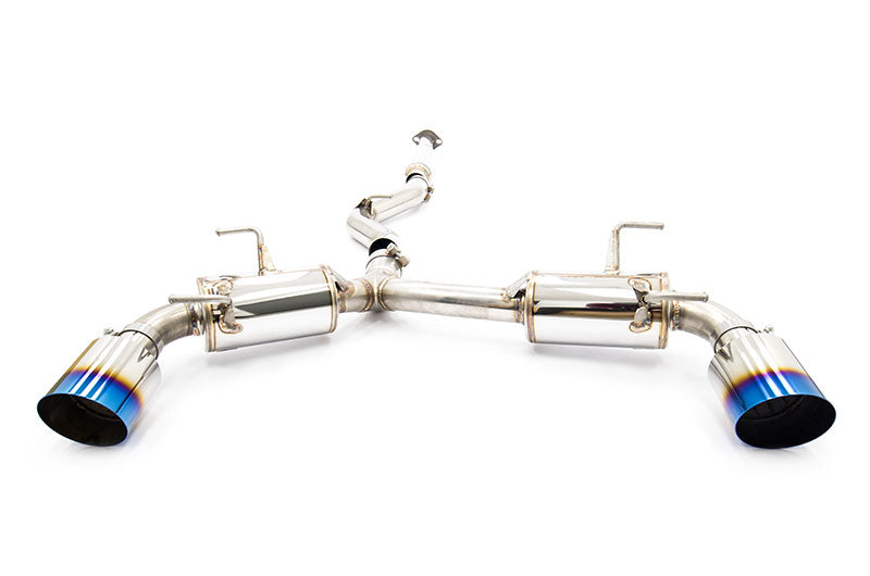 MXPMXCRFT86B MXP Comp RS TI Tips Catback Exhaust System Blue Tips - 2013+ FT86,
