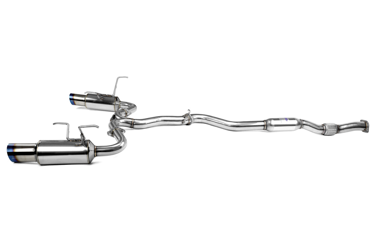 INVHS15STIGTT Invidia N1 Dual Exhaust (Stainless or Titanium Tips) - 2015+ WRX / 2015+ STI-Titanium Tips,