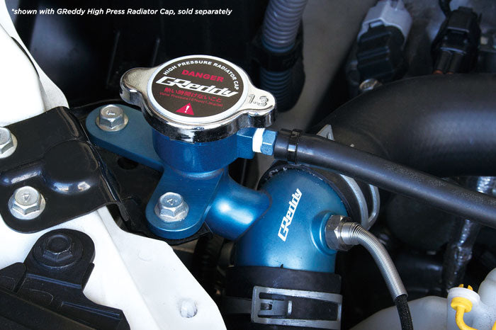 GRD16401690 Greddy Aluminum Radiator Filler Neck  - 2013+ FR-S / BRZ / 86,