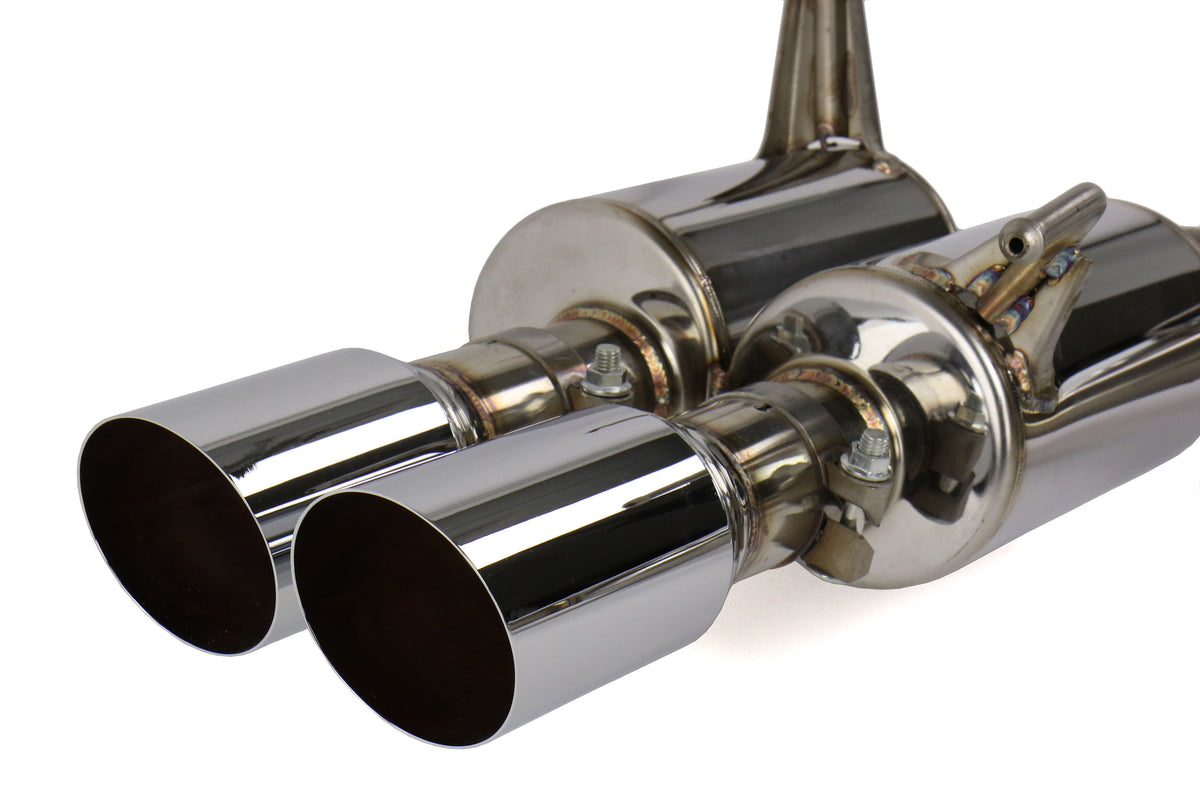 MXPMXCRVA MXP Comp RS Catback Exhaust - 2015+ WRX / 2015+ STI-Stainless Steel,