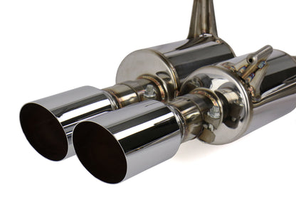MXPMXCRVA MXP Comp RS Catback Exhaust - 2015+ WRX / 2015+ STI-Stainless Steel,