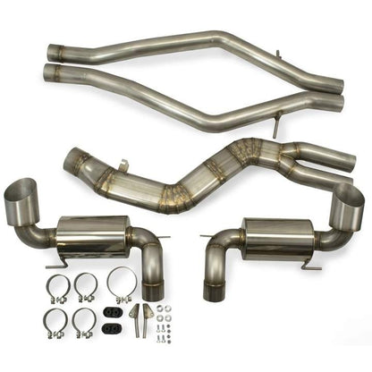 ETS900-20-EXH-007 ETS Catback Exhaust System - 2020 Supra-Factory/Stock Replacement Downpipe Connection - 3.15,