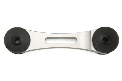 TQSTS-SU-011S Torque Solution Billet Aluminum Pitch Stop Mount - 2015+ WRX / 2015+ STI / 2014+ Forester-Silver,