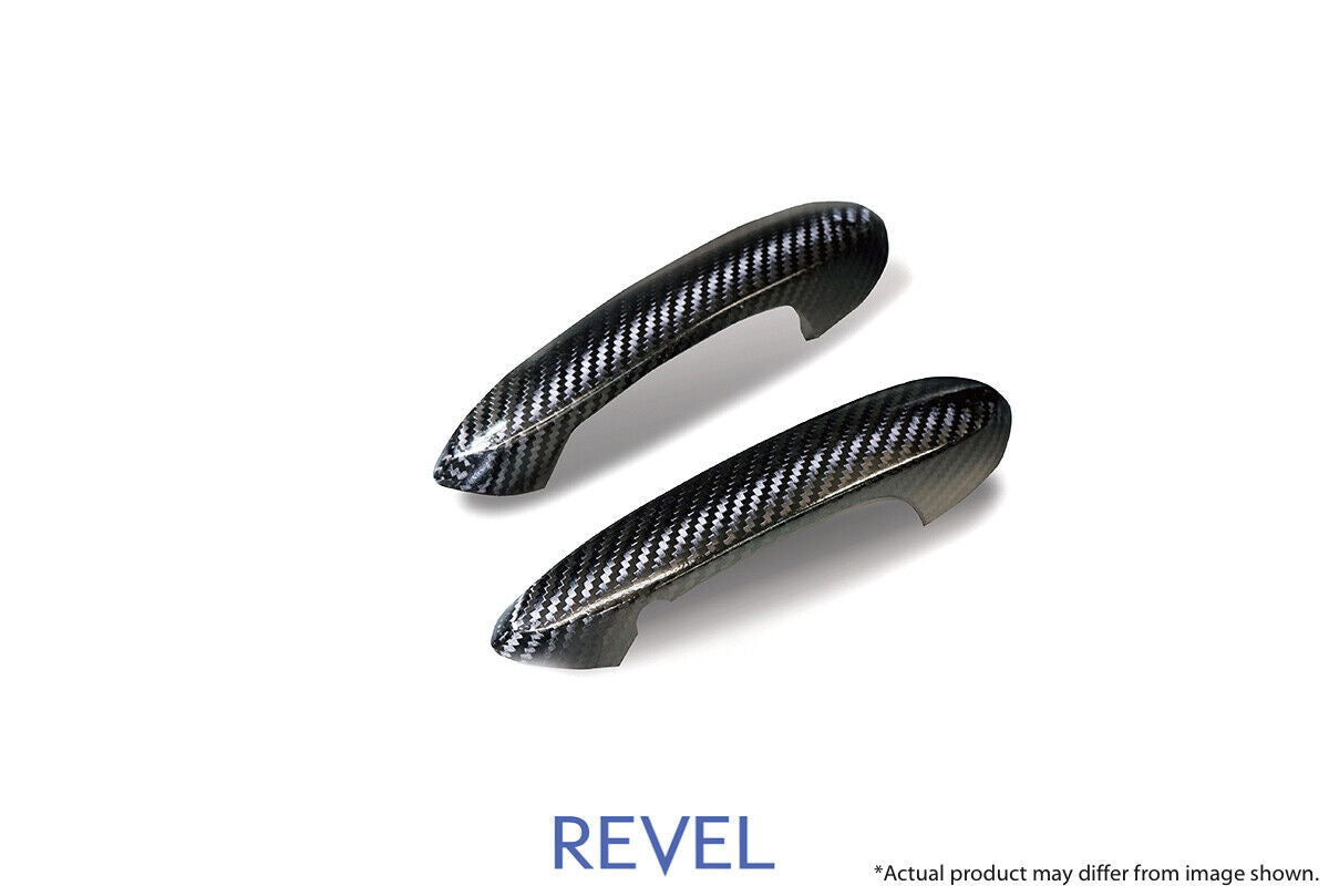TANRVL1TR4GT0AT15 Tanabe Revel GT Dry Carbon Outer Door Handle Cover - Toyota GR Supra A90 2020+,