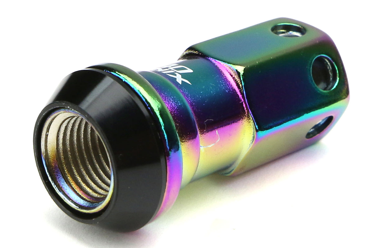 KICWRIF13NK Project Kics R40 Iconix Lug Nuts W/ Lock - 2015+ WRX / 2015+ STI / 2013+ FT86-Neo Chrome,