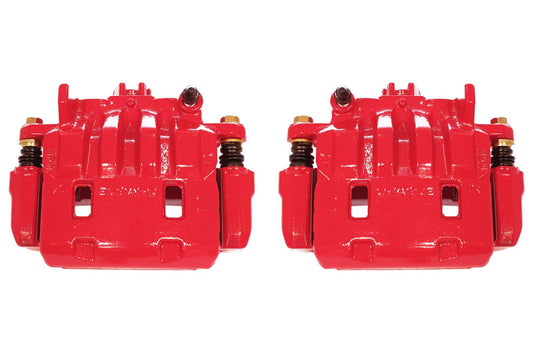 Power Stop Red Powder Coated Brake Calipers (Front Pair)