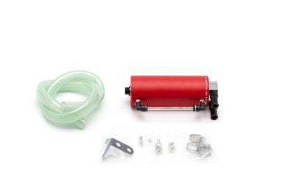 MIMMMOCC-SAWRD Mishimoto Wrinkle Small Aluminum Oil Catch Can - Universal-Red,