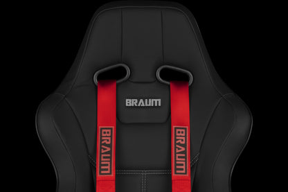 Braum 4 Point 2inch Racing Harness Red - Universal