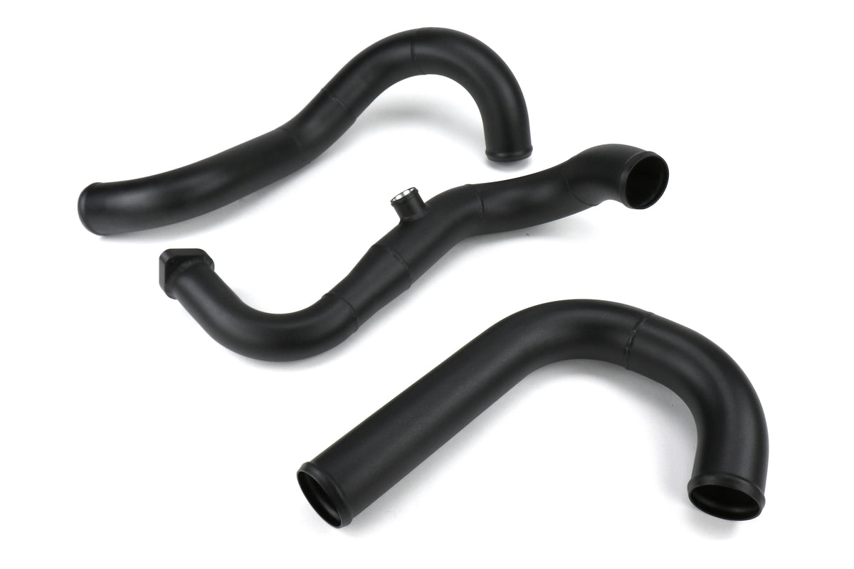 TXSW15-FMIC-BLK TurboXS Front Mount Intercooler Kit - 2015+ WRX-Wrinkle Black,