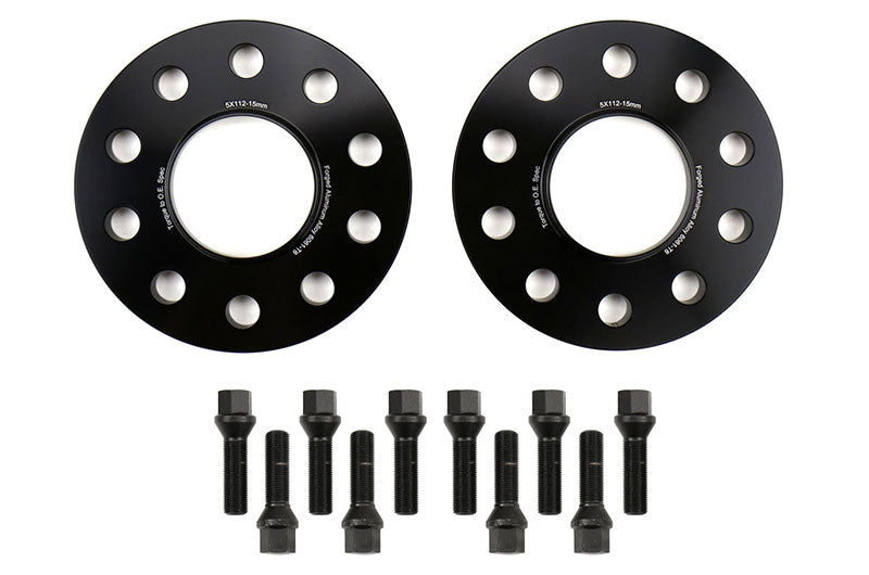 FFA1.10221.5 FactionFab 5x112 15mm Wheel Spacer Pair and Lug Bolts Kit - 2020-2021 Toyota A90 Supra,