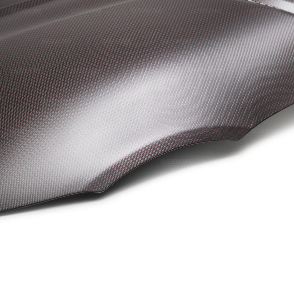 SEIHD20TYSUP-TS-DRY-RC Seibon TS-Style Red Dry Carbon Hood - 2020 Supra,