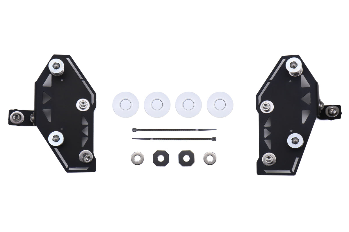 MOV15+WT Move Over Racing Bumper Quick Release Kit - 2015+ WRX / STI-White-No,