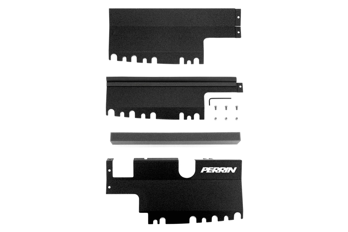 PERPSP-ENG-512BK Perrin Radiator Shroud - 2015+ WRX / 2015+ STI-Black,