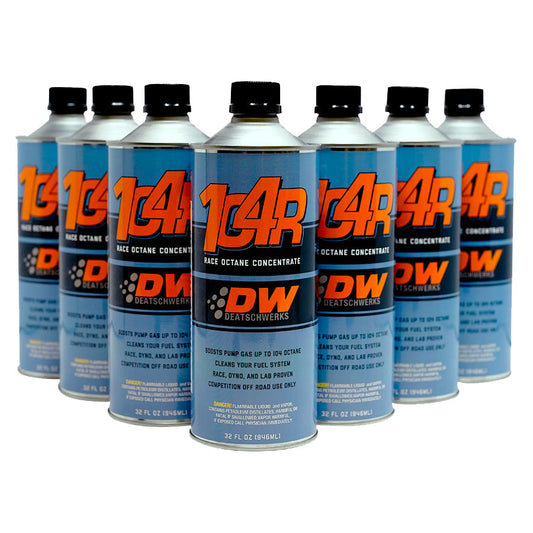 DeatschWerks 104R Race Octane Booster 32oz cans, case of 8 - Universal