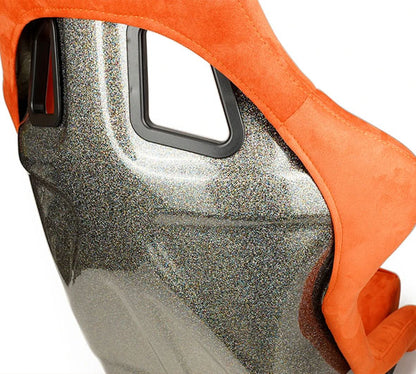 NRGFRP-302OR-ULTRA NRG Innovations FRP Ultra Edition Bucket Seat - Orange - Universal,