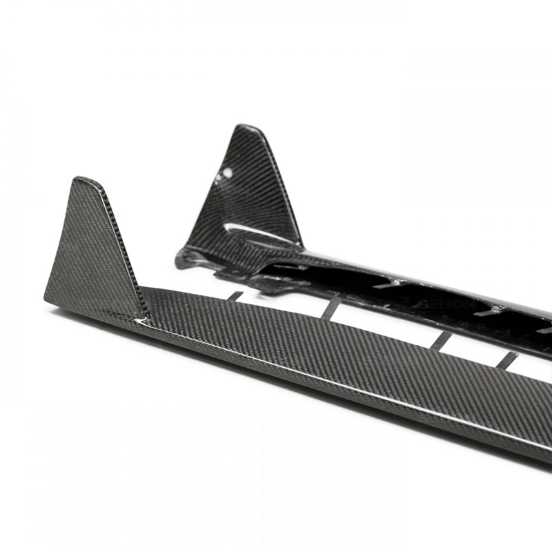 SEISS20TYSUP-MB Seibon MB Style Carbon Fiber Side Skirts - 2020-2021 Toyota A90 Supra,