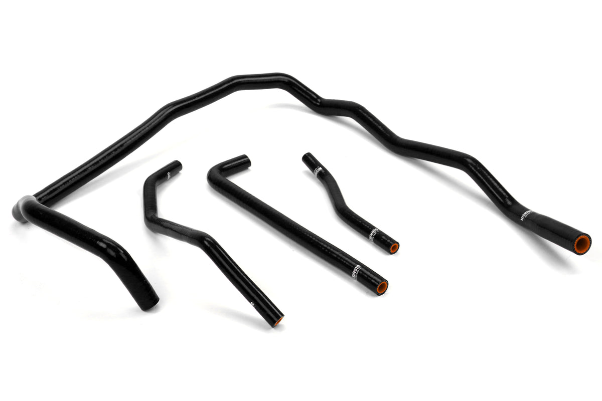 MIMMMHOSE-WRX-15ANCBK Mishimoto Silicone Ancillary Hose Kit (red, black, or blue) - 2015+ WRX-Black,