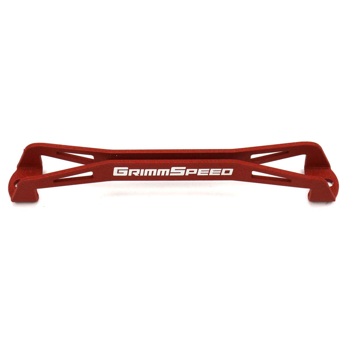 GRM121033 GrimmSpeed Lightweight Battery Tie Down - 2015+ WRX / STI-Red,