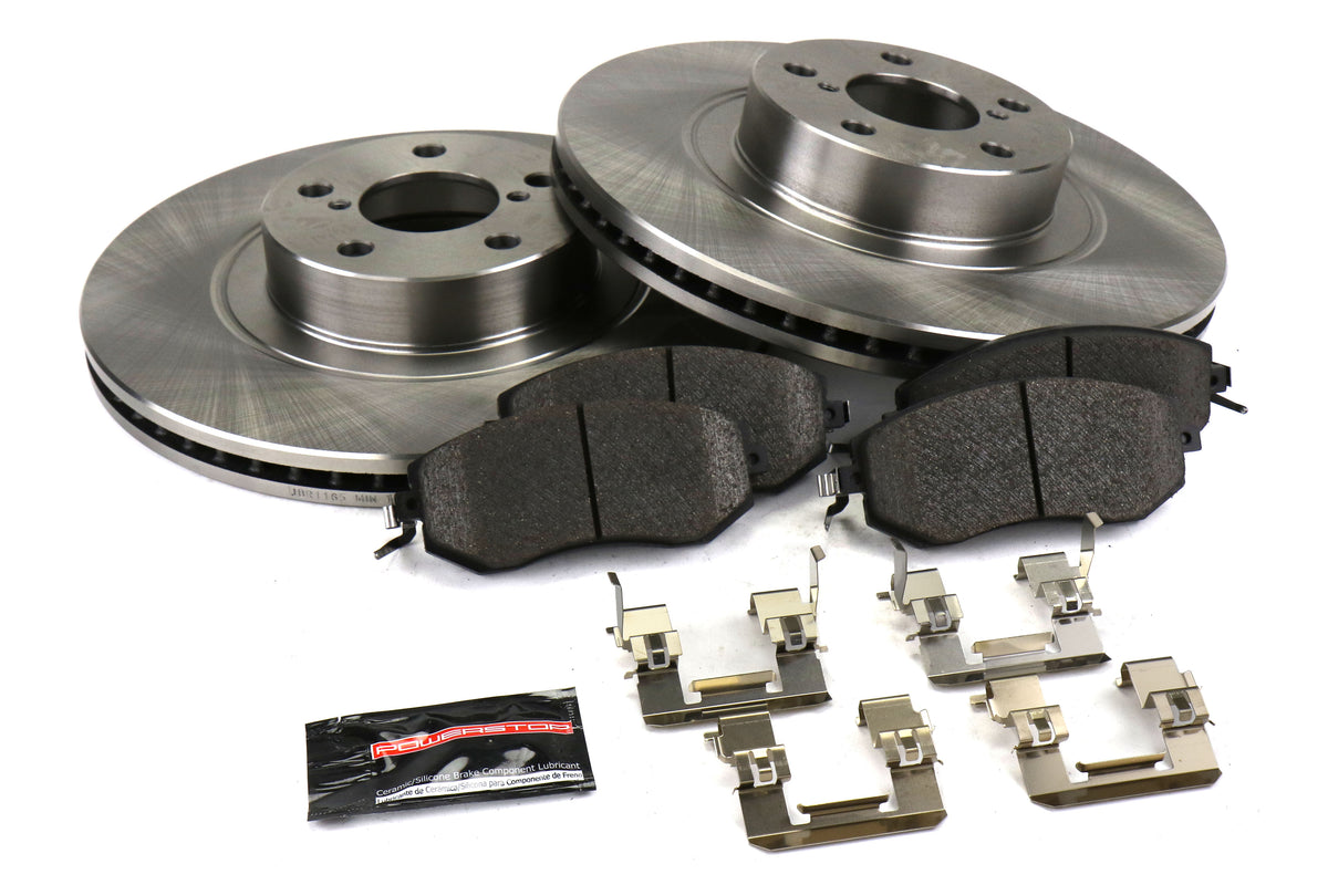 POWCRK6082 Power Stop Z17 Evolution Geomat Brake Kit (Front) - 2013-2021 FRS / BRZ / 86 / 13-15 Crosstrek / 14-18 Forester,