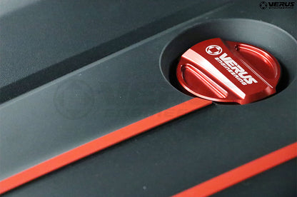 VERA0246A-RED Verus Engineering Oil Cap Cover Red - Toyota Supra 2020+,