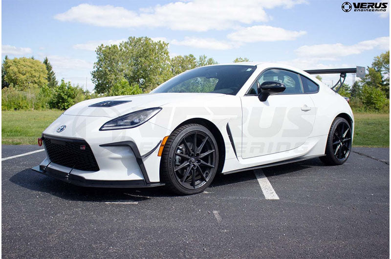 VERA0459A Verus Engineering Two Piece Front Splitter - 2022+ Subaru BRZ / 2022+ Toyota GR86,