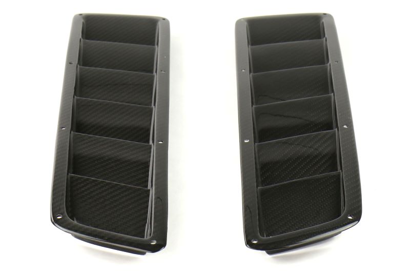 APR Performance Carbon Fiber Hood Vents Narrow - Universal