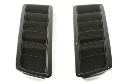 APR Performance Carbon Fiber Hood Vents Narrow - Universal
