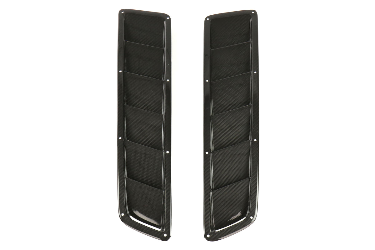 APR Performance Carbon Fiber Hood Vents Narrow - Universal