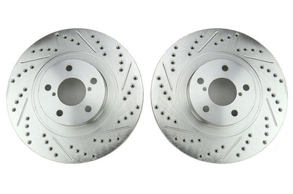 STT227.47021 Stoptech C-Tek Sport Drilled and Slotted Front Rotor Pair - 2013-2021 FRS / BRZ / 86,