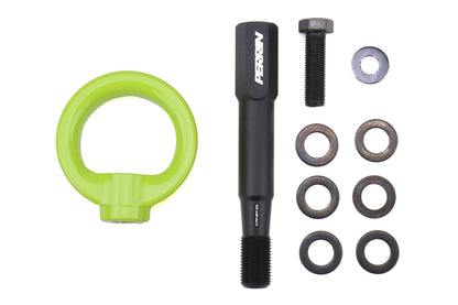 PERPSP-BDY-232NY PERRIN Front Tow Hook - 2015-2017 WRX / STI-Neon Yellow,
