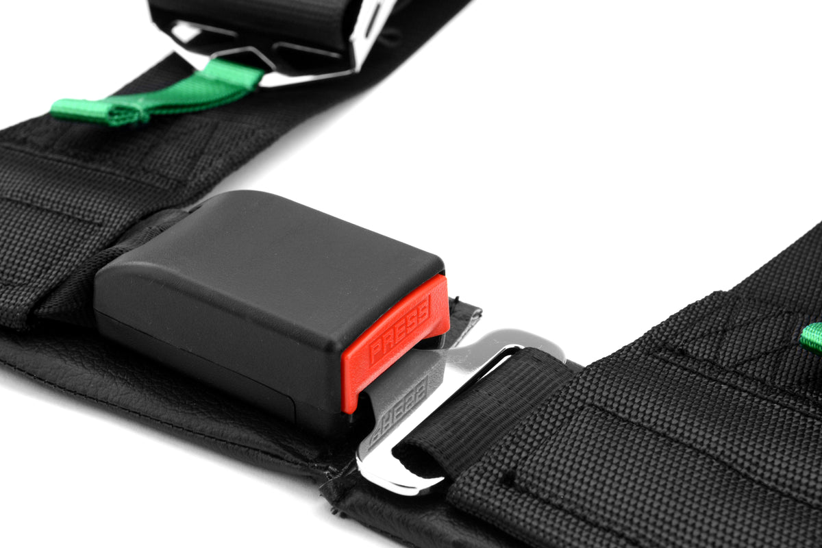TAK70002-0 Takata Drift III 4-Point Harness Black Snap-On,