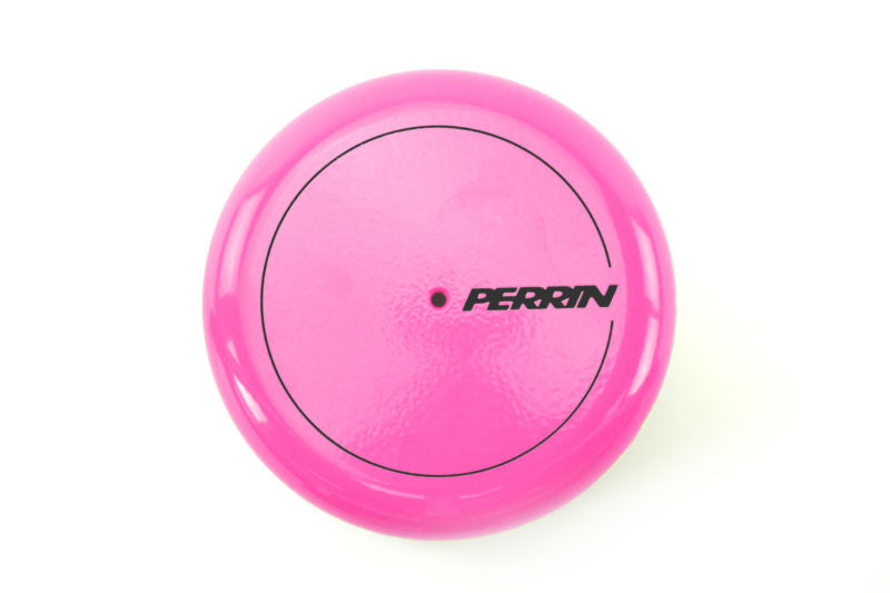 PERPSP-ENG-716HP PERRIN Performance Pink Oil Filter Cover Hyper - 2015+ Subaru WRX / 2015+ Subaru BRZ,