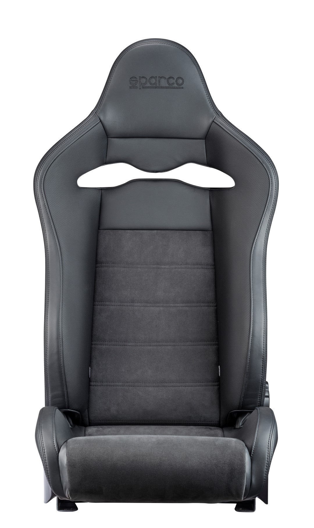 SPR00974ZNRDX Sparco SPX Carbon Fiber Seat Leather/Alcantara Black Right Side,