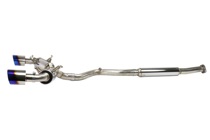 MXPMXCRFT86B MXP Comp RS TI Tips Catback Exhaust System Blue Tips - 2013+ FT86,