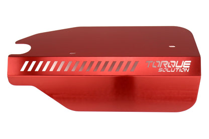 TQSTS-SU-289R Torque Solution Engine Pulley Cover - 2015+ WRX / 2014+ Forester XT-Red,