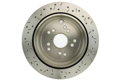 DBA 4000 Drilled/Slotted Rotor Single Rear - 2013-2016 Scion FR-S / 2013-2020 Subaru BRZ / 2017-2019 Toyota 86