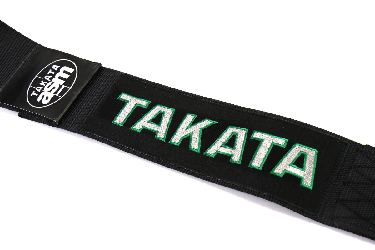 TAK70003-0 Takata 4 point Street Belt 3" w/ ASM (Black) - Universal,