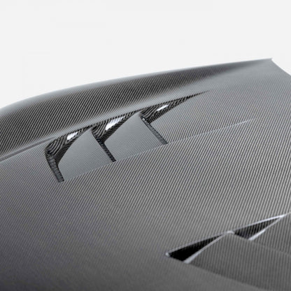 SEIHD22TY86-TS Seibon Carbon Fiber TS Style Hood - 2022+ Subaru BRZ / 2022+ Toyota GR86,
