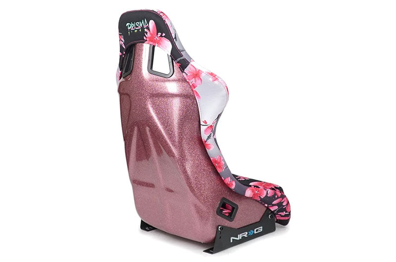 NRGFRP-302-SAKURA NRG Innovations FRP Sakura Japanese Blossom Edition Bucket Seat (Large) - Universal,